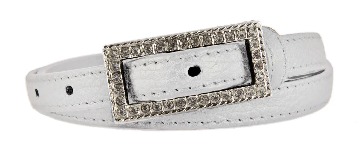 Skinny Crystal Belt