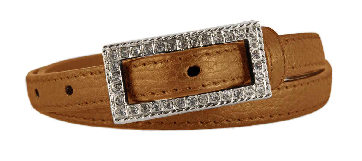 Skinny Crystal Belt