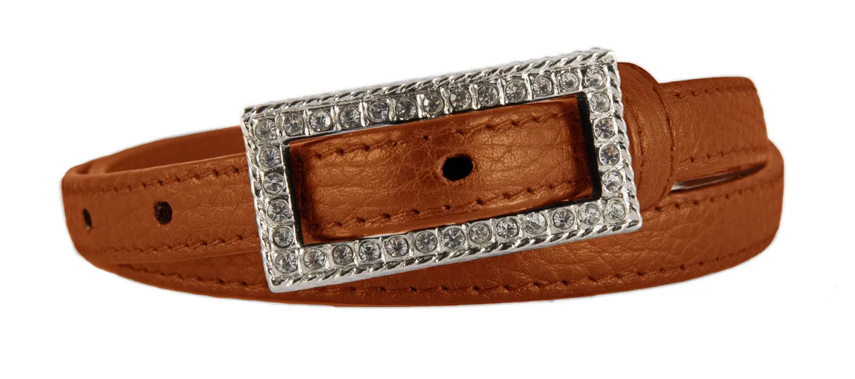 Skinny Crystal Belt