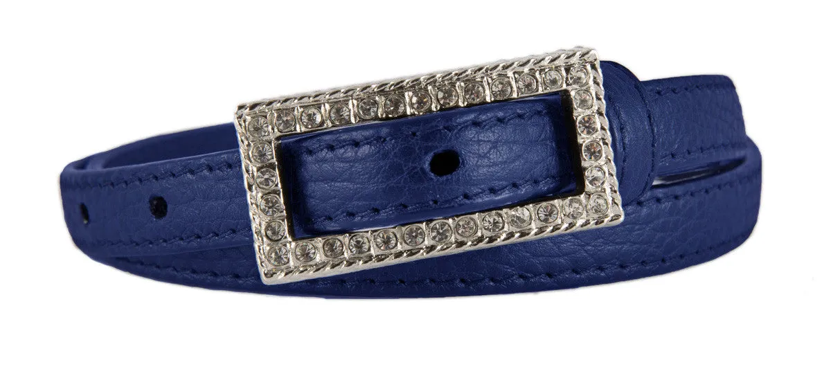 Skinny Crystal Belt