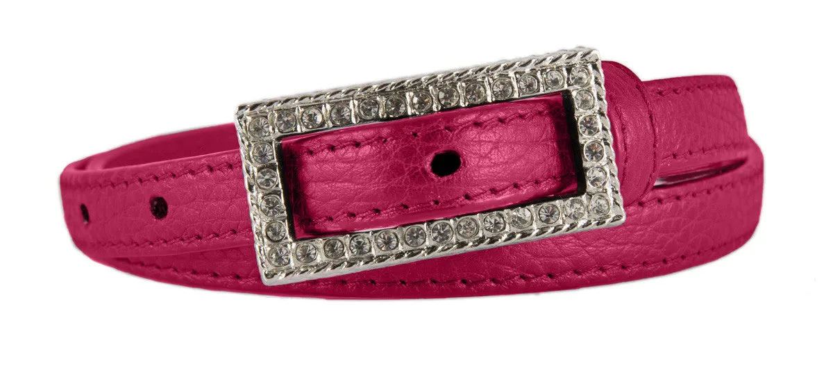 Skinny Crystal Belt