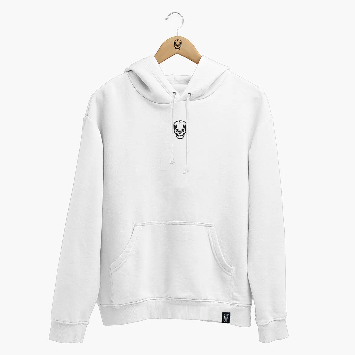 Skull Embroidered Hoodie (Unisex)