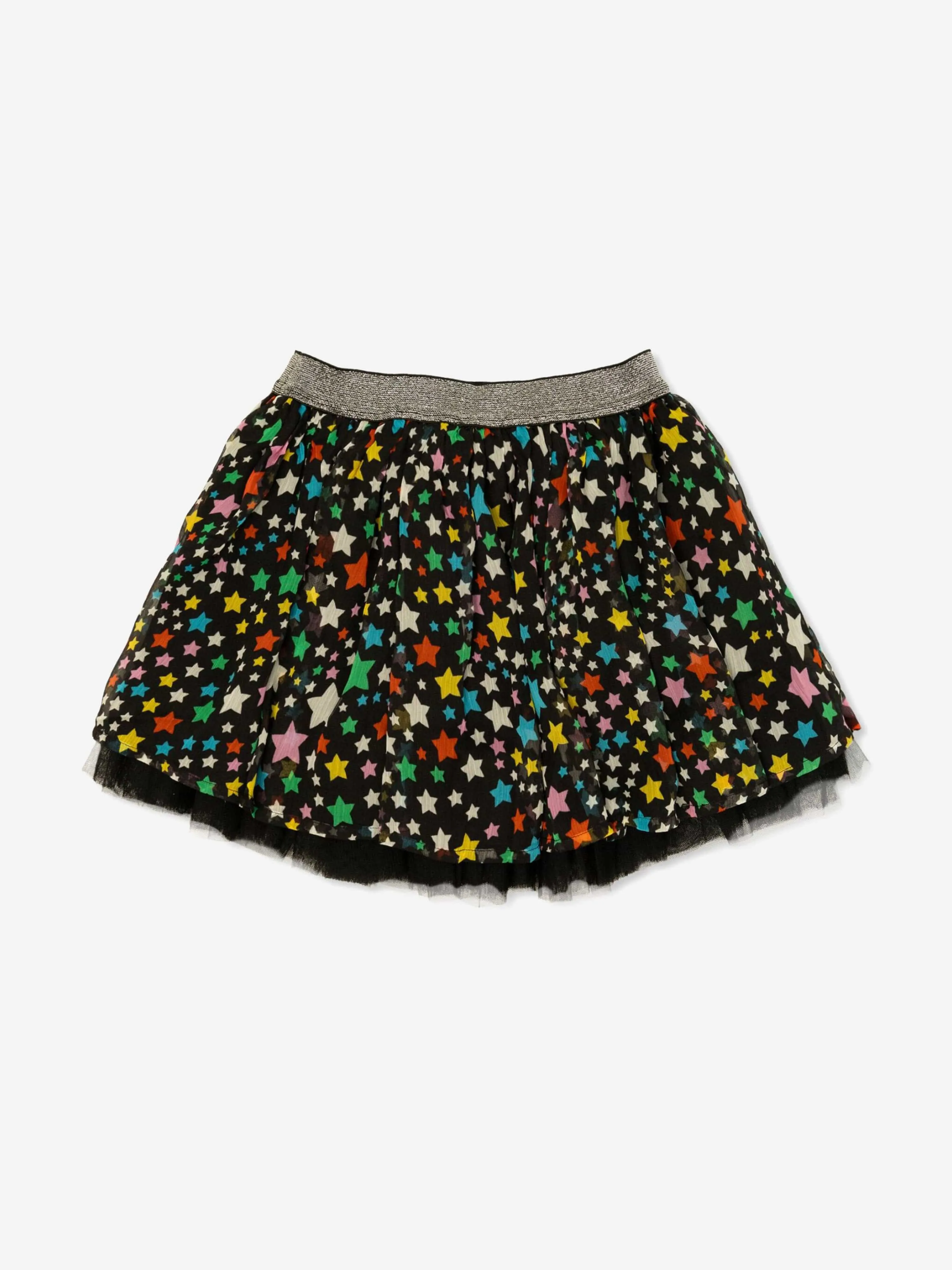 Stella McCartney Girls Star Skirt in Black