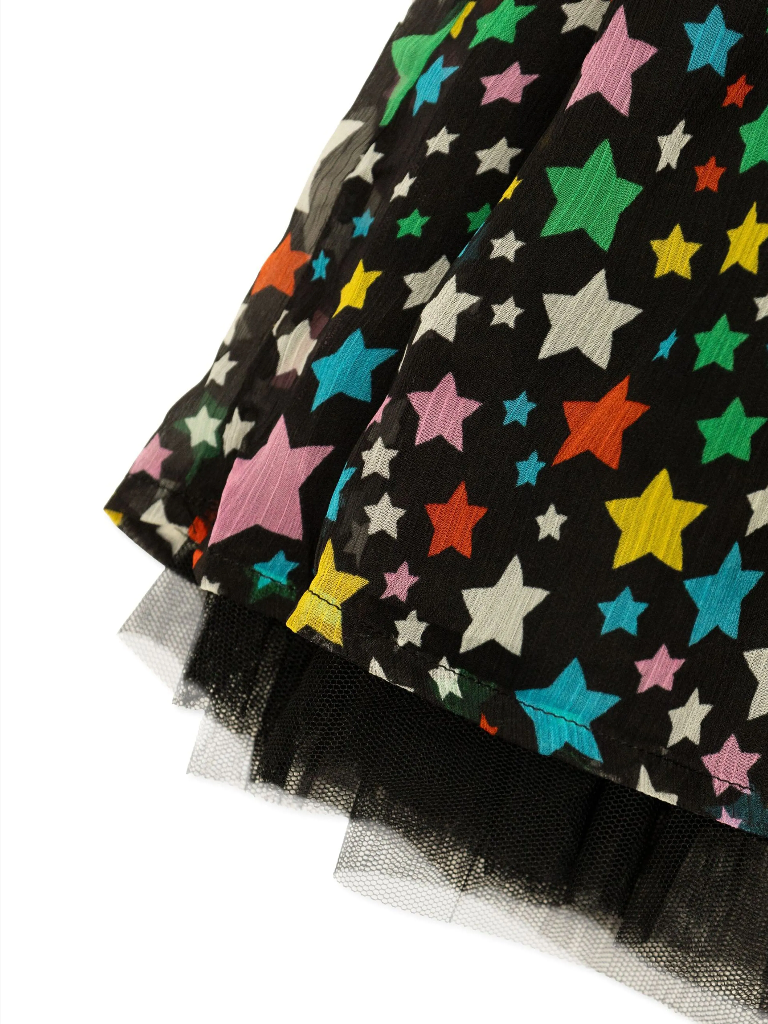 Stella McCartney Girls Star Skirt in Black