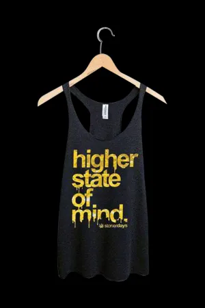 StonerDays Higher State of Mind Shatter Racerback Tank Top
