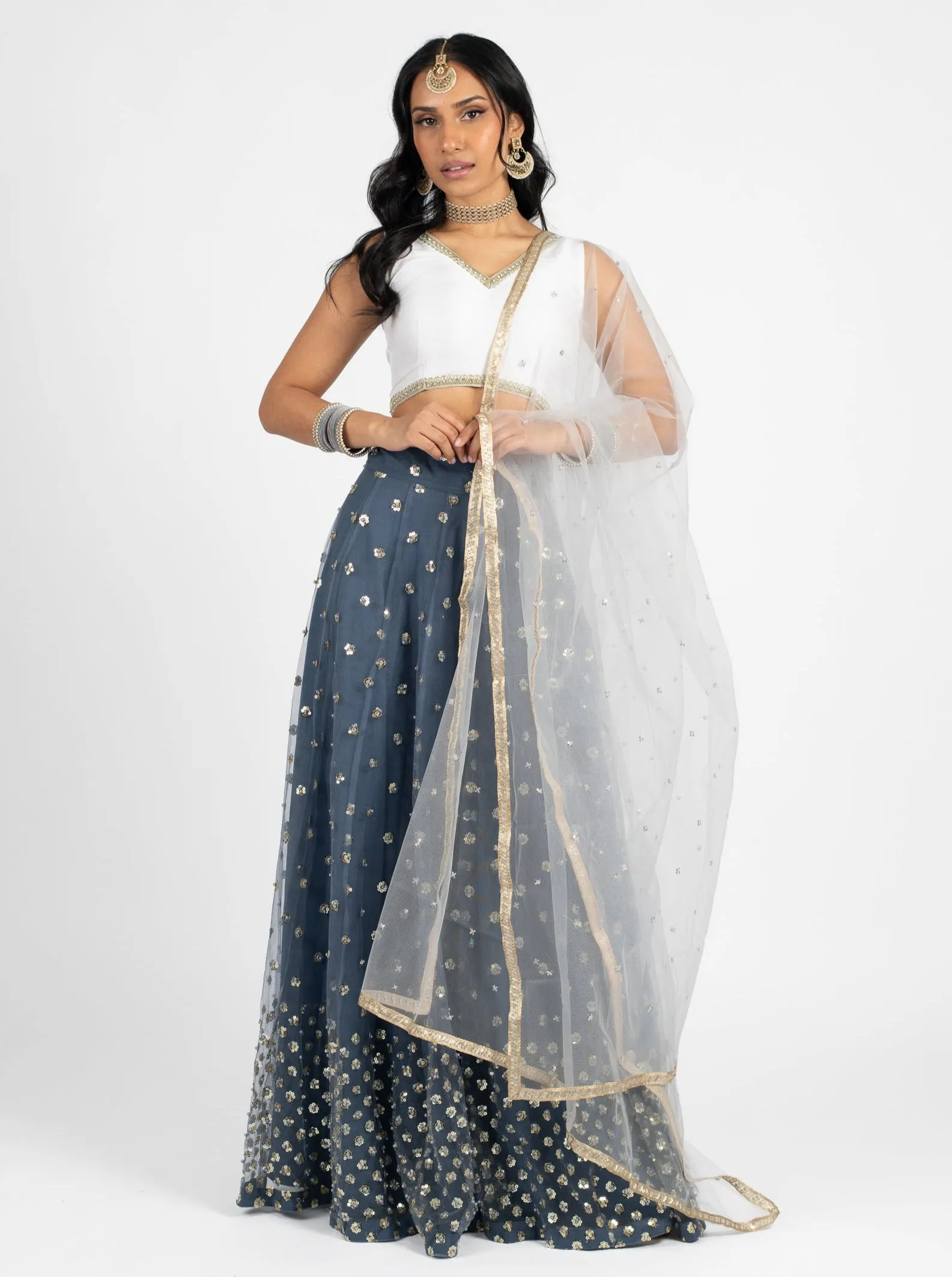 Stormy Celeste Skirt