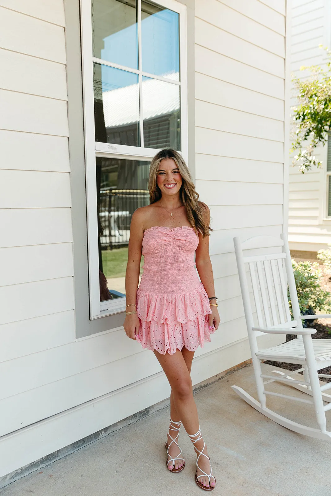 Victory Mini Dress - Pink