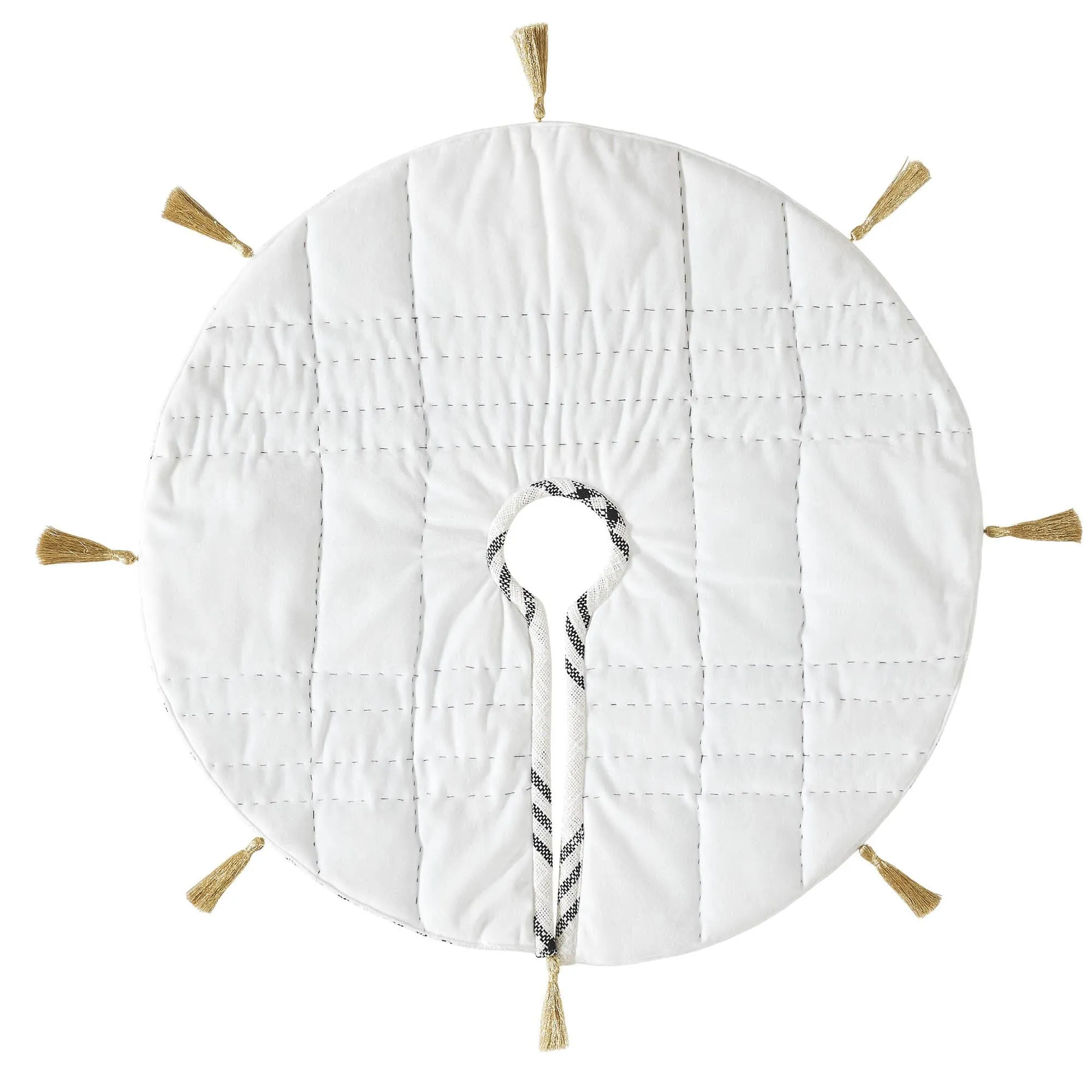 Wintergleam Plaid Tree Skirt 24"