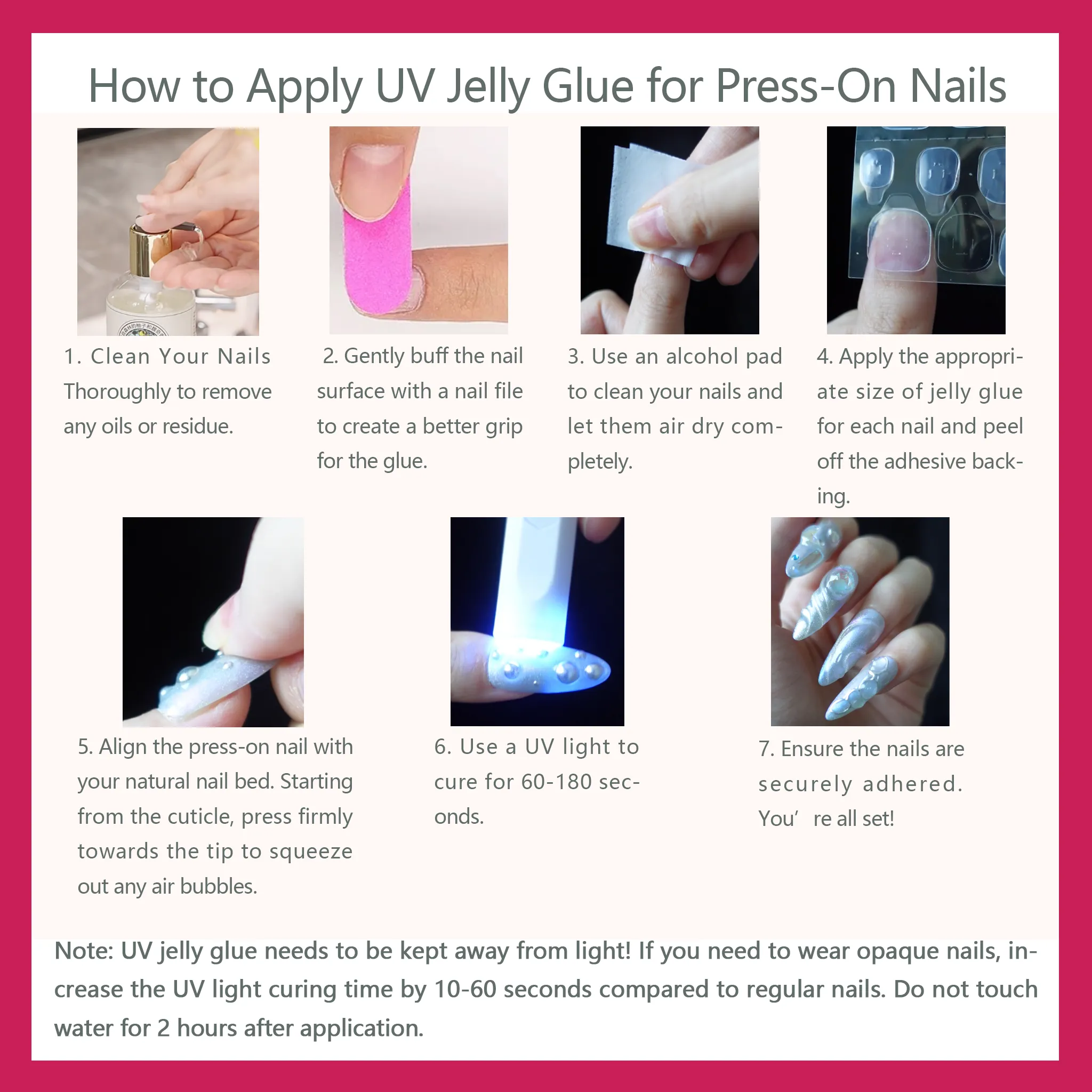 XOXO Feminine Custom Press On Nails | 3D Nails | Fun, Sassy Chic |Short Almond Nail | Handmade Nails, Reusable nails, Fake Nails, Gel Nails