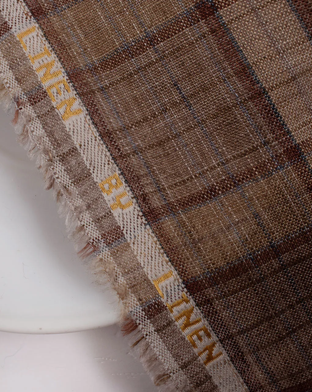 Yarn Dyed Linen European Flax Certified Fabric