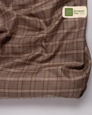Yarn Dyed Linen European Flax Certified Fabric